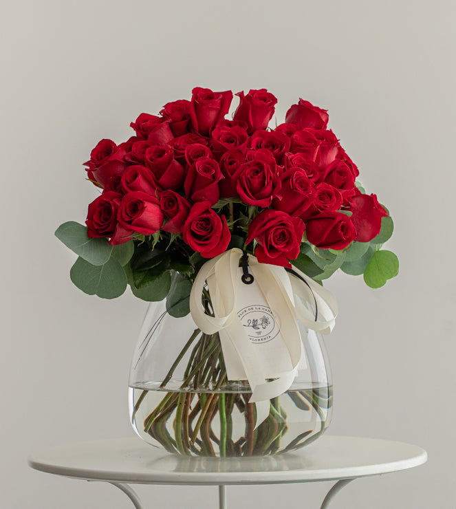 Rosas en Base Pera